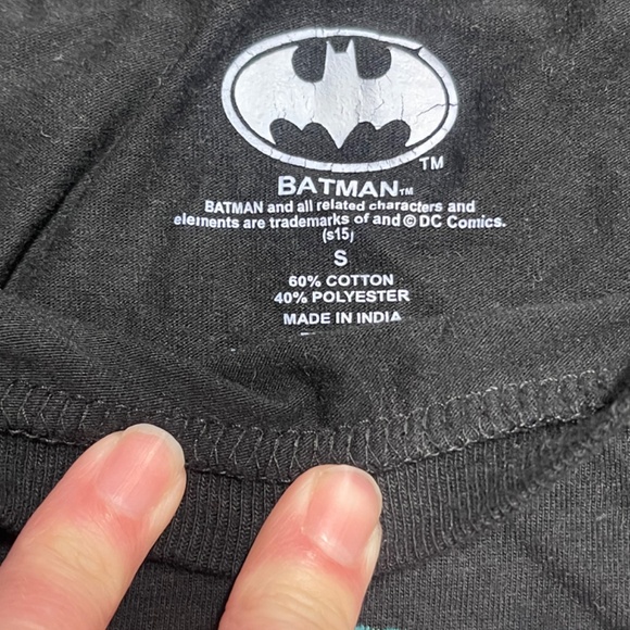 Batman Tee with Floral Design - Picture 3 of 3